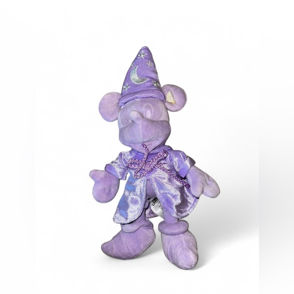Purple Wizard Mickey Plush Toy